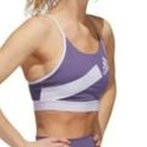 Adidas Womens Plus-Size Sports Bra Cross Back XL Purple